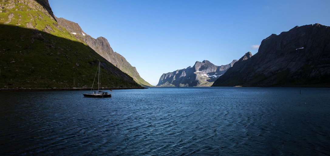 Lofoten, Kirkefjord I Norway